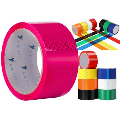 Růžová Akrylová Balicí Páska 48/50Y