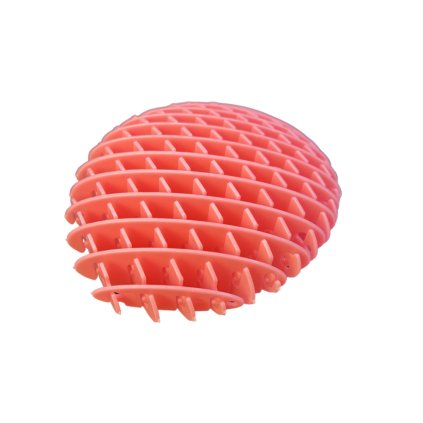 Růžová Antistresová Fidget Hračka Elastická Sensorická 10cm