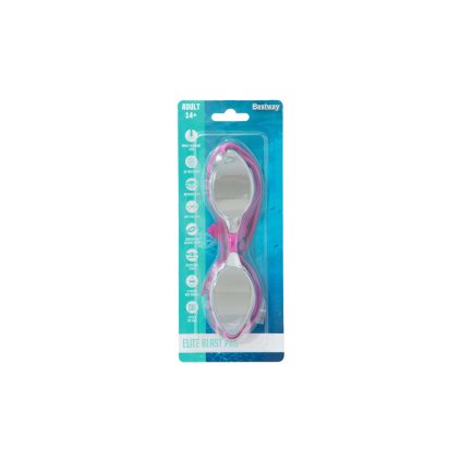 Růžové Zrcadlové Plavecké Brýle Bestway 21066