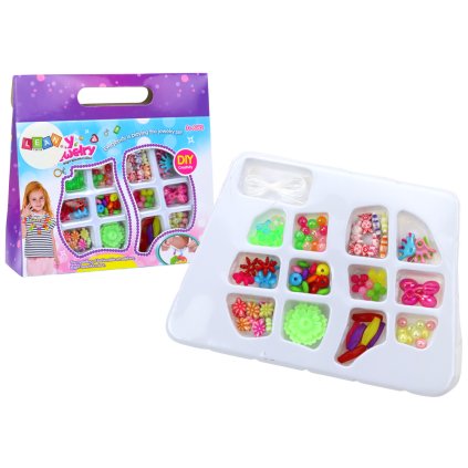 Sada Kreativní Korálky k Výrobě Barevných Šperků