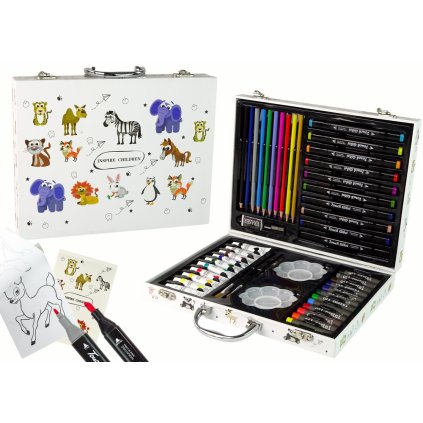 Sada Malého Umělce v Kufříku 68 Ks