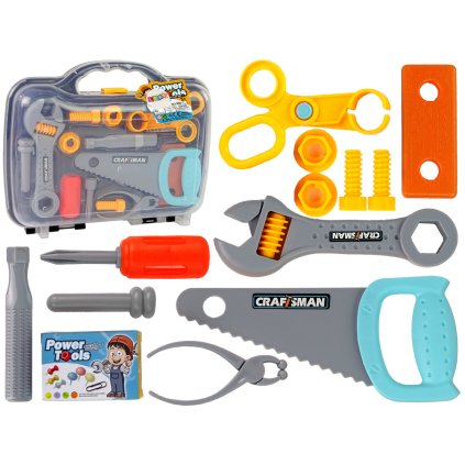 Sada Malý Kutil v Kufříku Nářadí pro Děti Pila