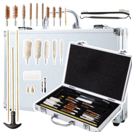 Sada na Čištění Zbraní v Kufříku 24 Ks