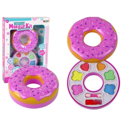 Sada Očních Stínů ve Tvaru Donutu a Rtěnka