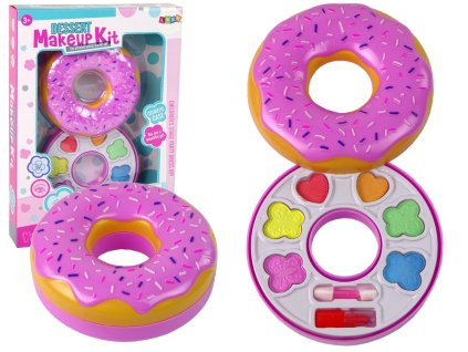 Sada Očních Stínů ve Tvaru Donutu a Rtěnka