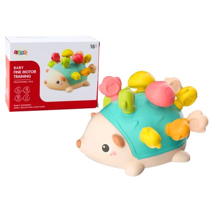 Sensoryční Ježeček pro Kojence Barevné Tyčinky