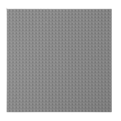 Stavební deska k stavebnicím Šedá 40x40cm