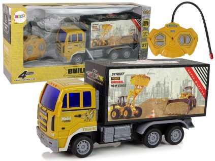 Stavební Nákladní Auto Dálkově Ovládané 1:24 Žluté
