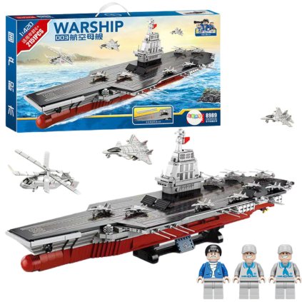 Stavebnice Konstrukční WARSHIP 003 Velká Letadlová loď 1:420 2151 ks