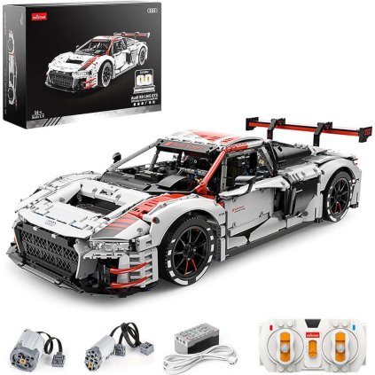 Stavebnicový Model RC Auto Rastar 1:8 Audi R8 3322 Dílů