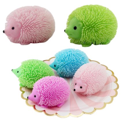 Svítící Antistresový Ježek pro Mačkání a Stisknutí Mix