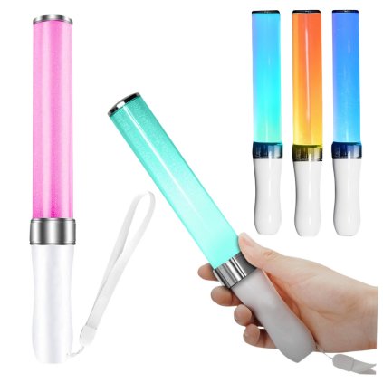 Svítící LED Tyčka Gadget na Párty Tři Režimy Světla 25,5cm