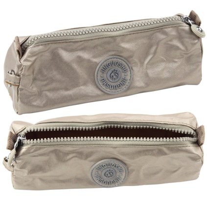 Školní Jednokomorový Organizér Peračník Stříbrný 21,5 cm