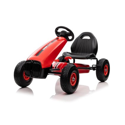 Šlapací Gokart G208 Červený