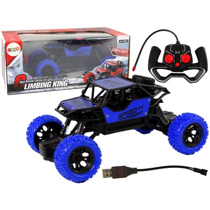 Terénní RC Auto na Dálkové Ovládání 1:18 Modré