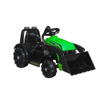 Traktor na Akumulátor ZP1001B s Lžící Klakson Zelený