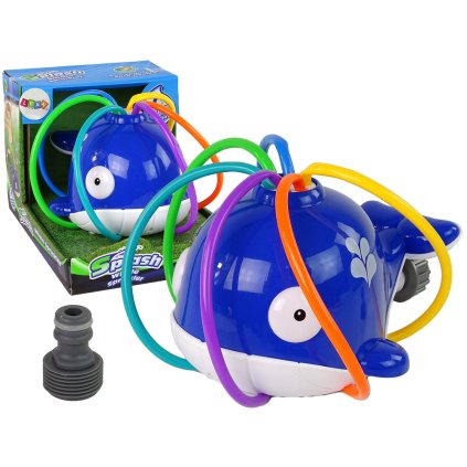 Velryba Vodní Fontána Modrá Zahradní