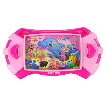 Vodní Dovednostní Hra Delfín Konzole Růžová