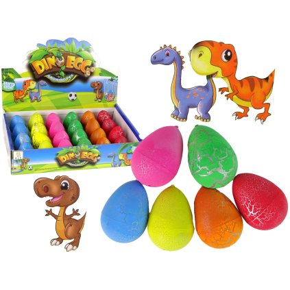 Vylíhnuté Magické Dinosauří Vejce Rostoucí 6 cm Barvy
