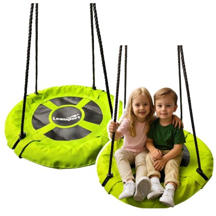 Zahradní Houpačka Pro Děti Čapí Hnízdo Zelená 60 cm