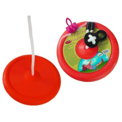 Zahradní Kruhová Houpačka pro Děti 423 Červená