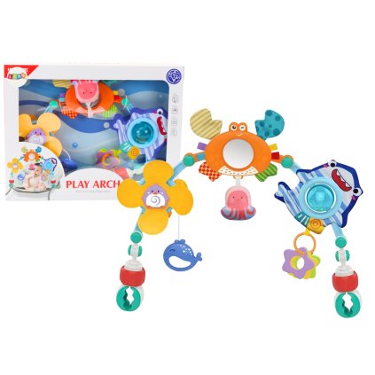 Závěsná Hračka na Postýlku Kolotoč Mořská Zvířátka Oceán