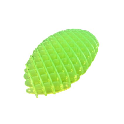Zelená antistresová fidget hračka pružná smyslová 5 cm