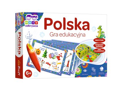 Edukační hra Polsko Kouzelná tužka Trefl 02114