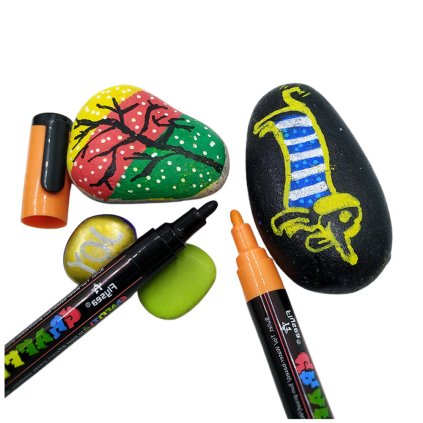 Sada Akrylových Fixů - Intenzivní Barvy 12ks