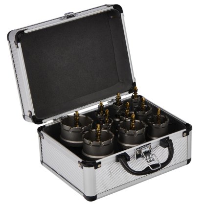 Profesionální sada vidiových vrtáků do kovu Kraft&Dele kd10061 - 10 ks