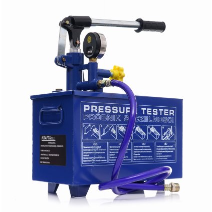 Kontrolní čerpadlo pro tlakové zkoušky 0–40 kg / 30 ml / 12 l KD10479