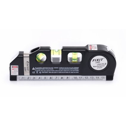 Laserová vodováha s měřítkem 250 cm KD10437