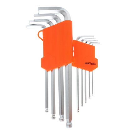 Sada 9 imbusových klíčů kd10296