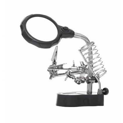 TŘETÍ RUKA – DRŽÁK LUPY PRO PÁJENÍ KD10455