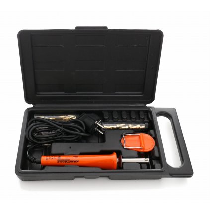 Vypalovačka na kůži a dřevo + kufřík KD10188