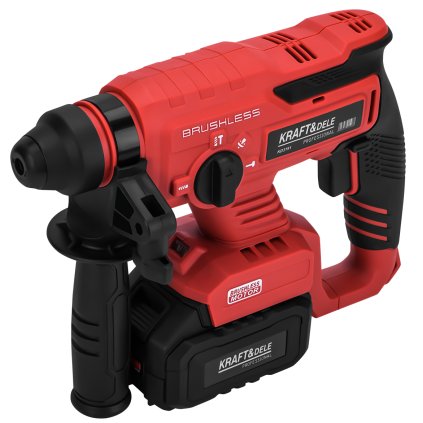 Akumulátorový příklepový kladivo 21 V 3 J bezuhlíkový motor  2 x 4 Ah KD3191
