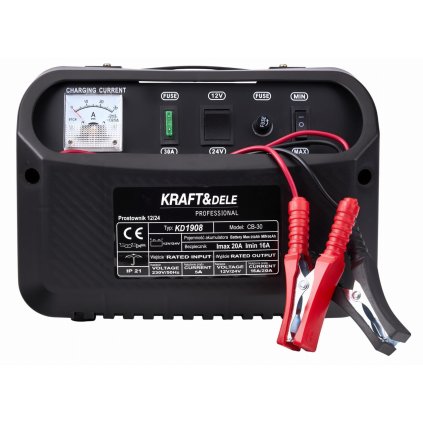Automatický nabíječ 12/24 V 30 A KD1908