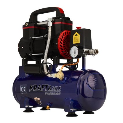 Bezolejový kompresor 9 l, 1200 W, 155 l, min KD2127