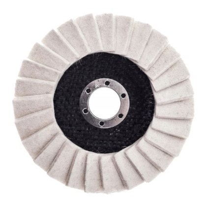Filcový kotouč na leštění kovů 125 mm KD959