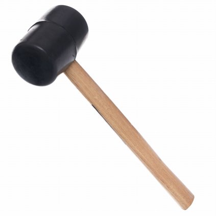 Gumové kladivo s dřevěnou rukojetí KD900