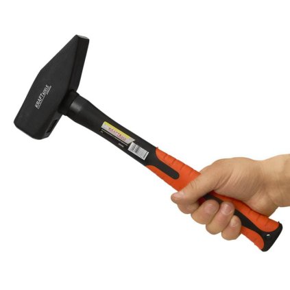 Hammer for machinists, fiberglass, 2 kg