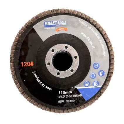 Listový kotouč 115 mm P60 KD961