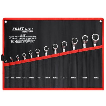 OBOUSTRANNÉ KLÍČE S OČKEM 12 ks KD10927