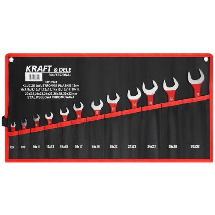 OBOUSTRANNÉ PLOCHÉ KLÍČE 12 ks KD10924