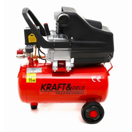 Olejový kompresor 24 l KD400 + sada 8 v 1 KD400-K3