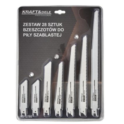 Pilový list pro pilu sablovou 28 ks. KD10780