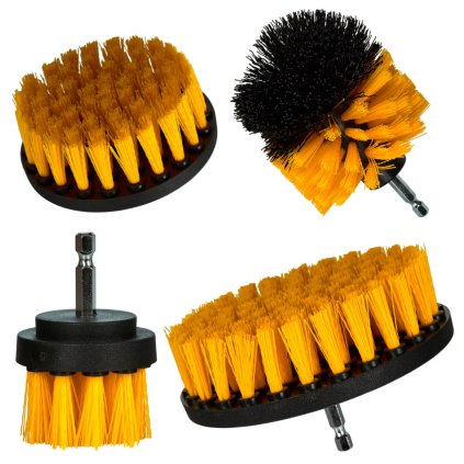 Sada kartáčů pro vrtačku – 4 ks KD10995