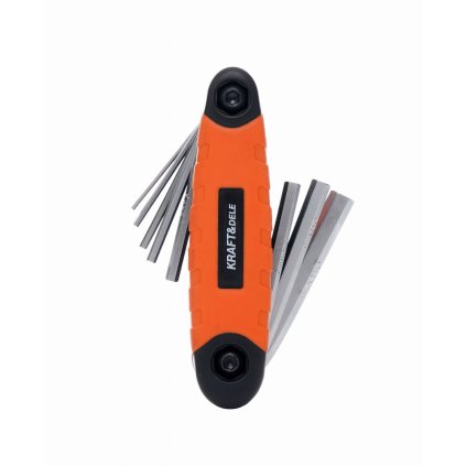 SADA SKLÁDACÍCH IMBUSOVÝCH KLÍČŮ 8 KS HEX KD11934