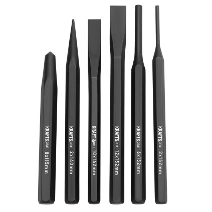 SADA VYRAŽOVAČŮ A DĚROVAČŮ 6 ELEMENTŮ KD3576