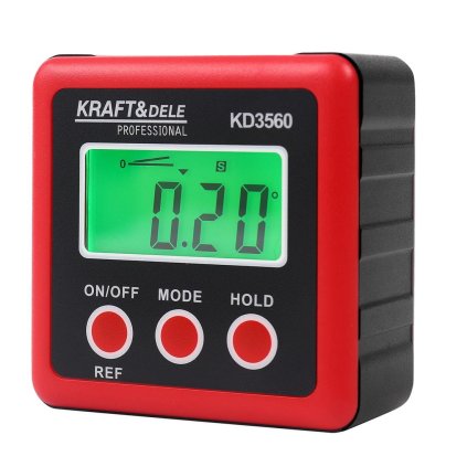 ELEKTRONICKÝ DIGITÁLNÍ ÚHLOMĚR S MAGNETEM KD3560